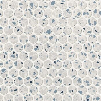 Glim Gemme Azzuro Round mosaico