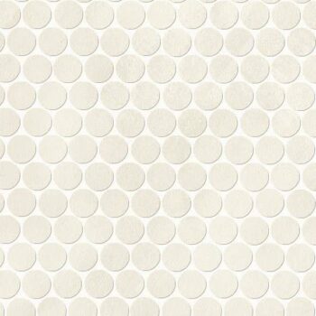 Color Now Ghiaccio Round Mosaico