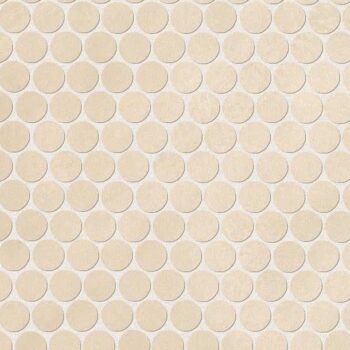 Color Now Beige Round Mosaico