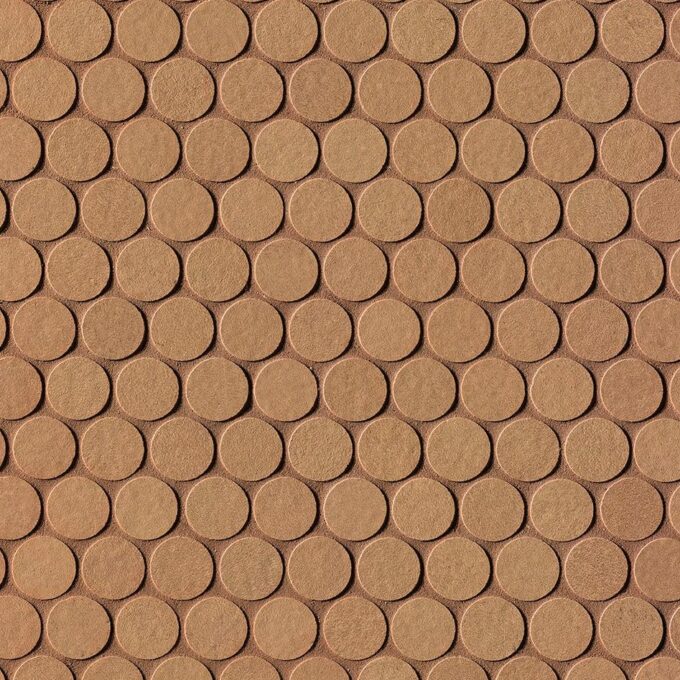 Summer Terracotta Round Mosaico