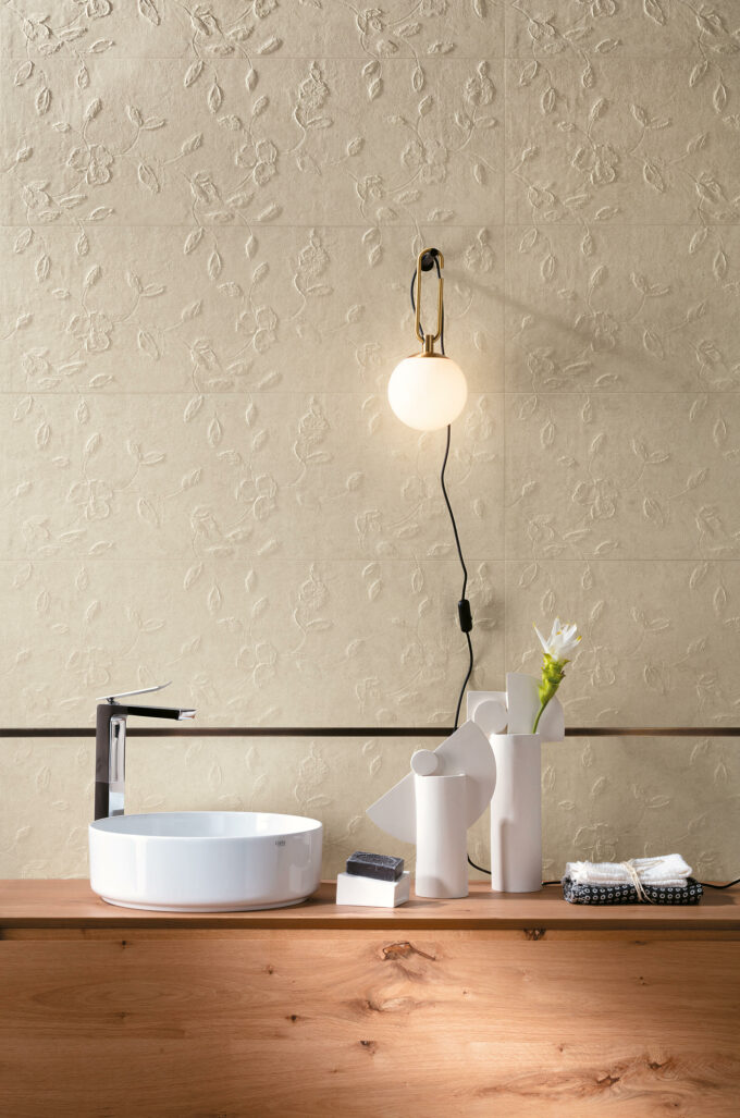 Lumina Stone Flower Beige - Image 2