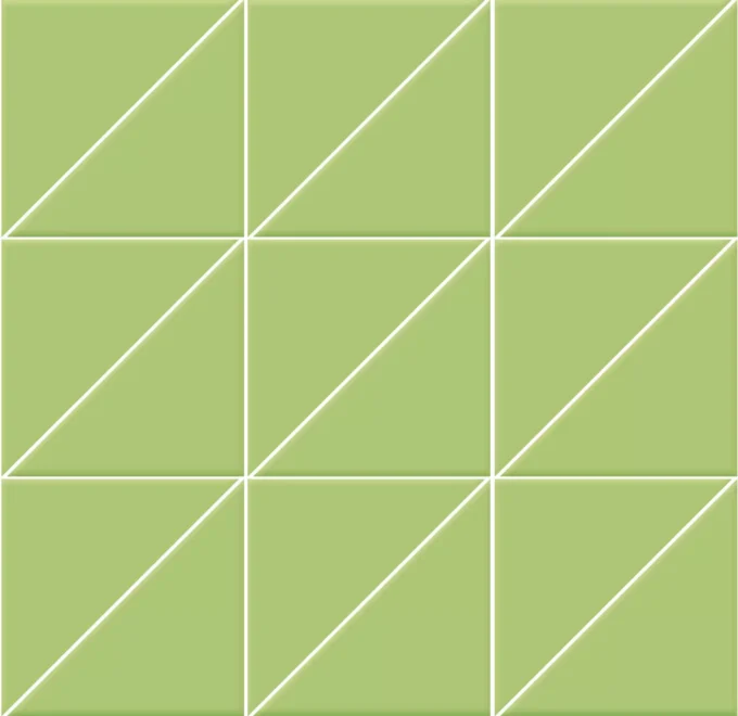 System Triangoli - Pistachio