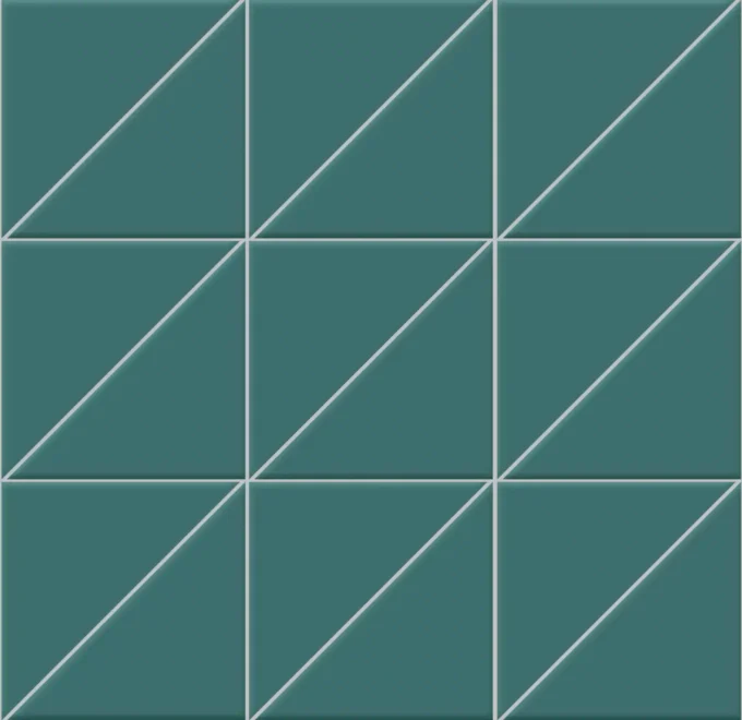 System Triangoli - Turchese