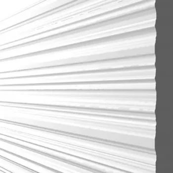 Reliefs Ribbed White